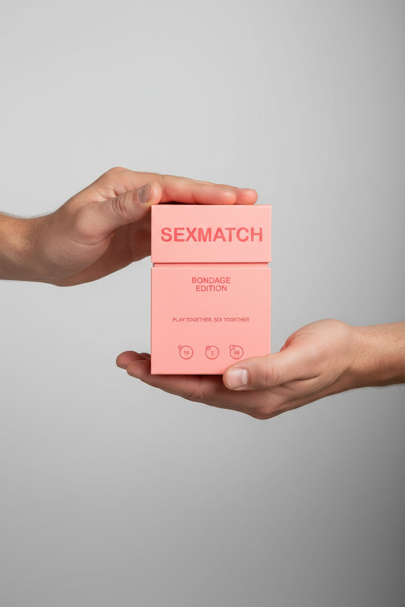 Bondage Game for Couples - Sexmatch Edition with 89 Cards for Exciting Challenges and Rewards