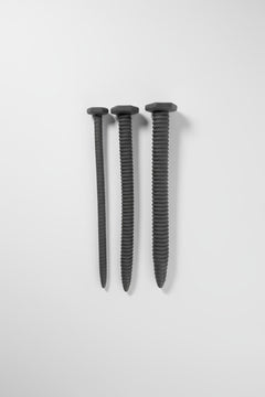 Brutus Ribbed Silicone Sounding Set of 3 - Premium Urethral Training Gear with Varied Diameters
