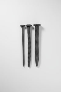 Brutus Ribbed Silicone Sounding Set of 3 - Premium Urethral Training Gear with Varied Diameters