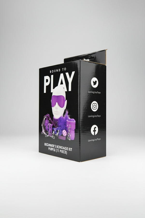 11-Piece Bondage Kit For Couples - Premium Restraints, Gag, Collar & Accessories