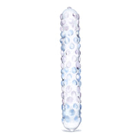 Thumbnail for a white and blue glass object on a white background