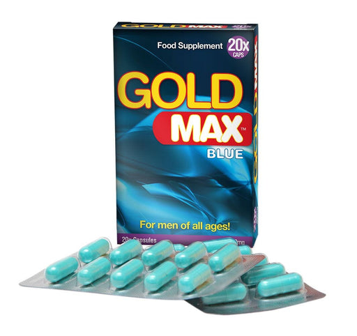 Gold Max Blue Food Supplement Herbal Supplements Consume 