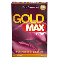 Thumbnail for GOLD MAX PINK Libido Enhancer for Women - Natural Sexual Desire Boost (10 capsules)