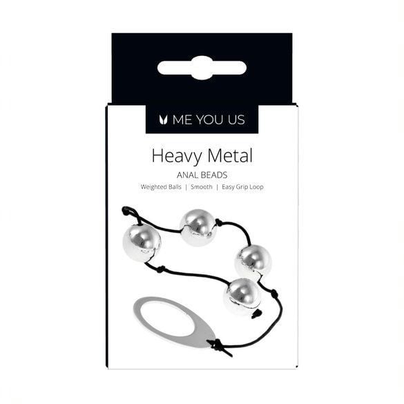 Heavy Metal Anal Beads for Intense Pleasure & Longer Sessions