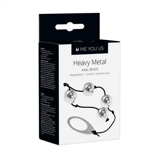 Heavy Metal Anal Beads for Intense Pleasure & Longer Sessions