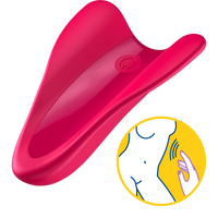 Thumbnail for Satisfyer High Fly Finger Vibe-Red