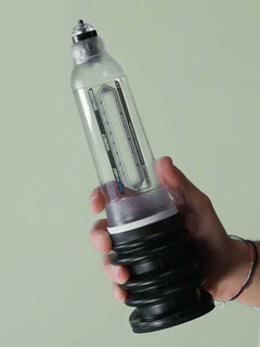 Innovative Bathmate Hydro 7 Clear Hydropump Penis Pump, featuring advanced hydraulic technology for a comfortable enlargement experience.