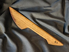 Barrel of Pain Hand Crafted Double Ended Wooden Kink / BDSM / Wax Play Scraper made from Whisky Barrel Oak