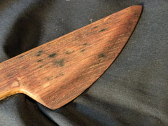 Barrel of Pain Hand Crafted Double Ended Wooden Kink / BDSM / Wax Play Scraper made from Whisky Barrel Oak