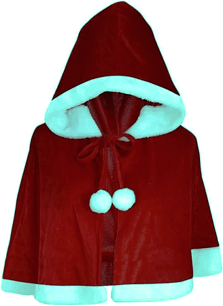 Christmas Hooded Cape Costumes Classified 