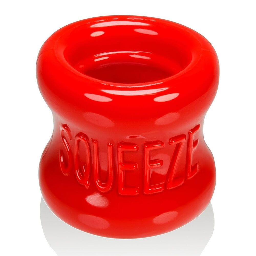Oxballs Mega Squeeze Ergofit Ballstretcher Steel Ball Stretchers Oxballs (ABS) Red 