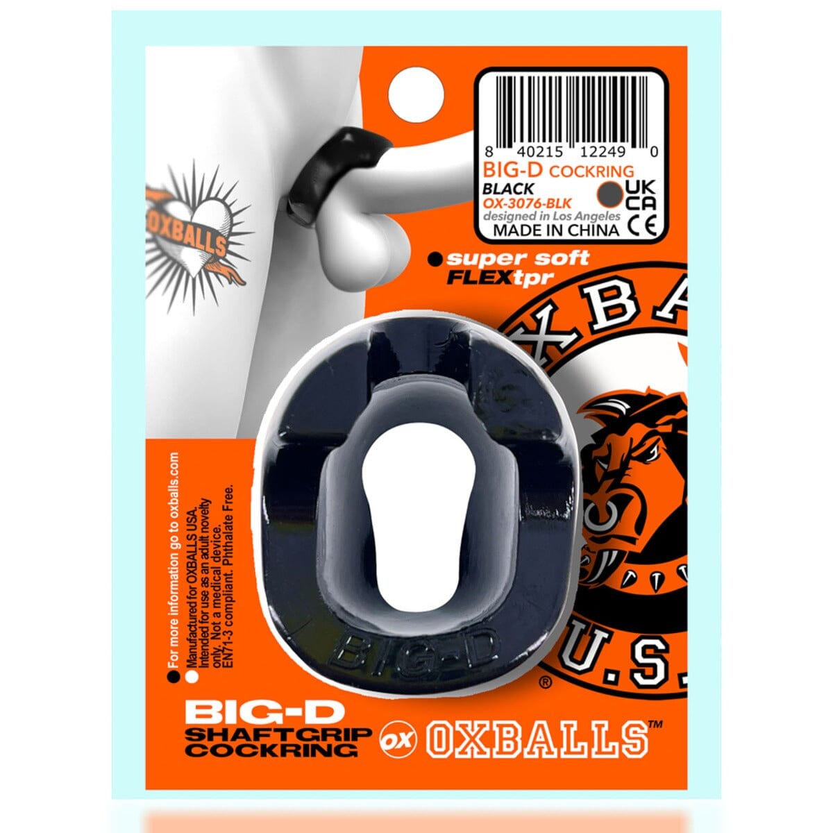 Oxballs Big-D Shaft Grip C-Ring