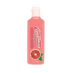 Doc Johnson GoodHead Grapefruit Open Ended Stroker Masturbator with textured interior for realistic pleasure.