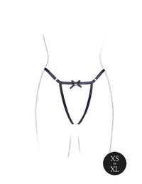 Thumbnail for Le Desir Aime Crotchless Panties - Seductive Open Crotch Design