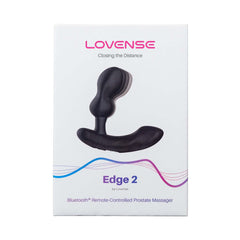 Whisper-quiet LOVENSE Edge 2 massager emphasising its discretion and subtlety for private moments of pleasure.