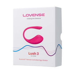 Lovense Lush 3 - App Controlled Silent Vibrator for Discrete Play