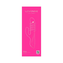 Lovense Velvo rabbit with distinct 360° rolling bead technology for enhanced internal stimulation.