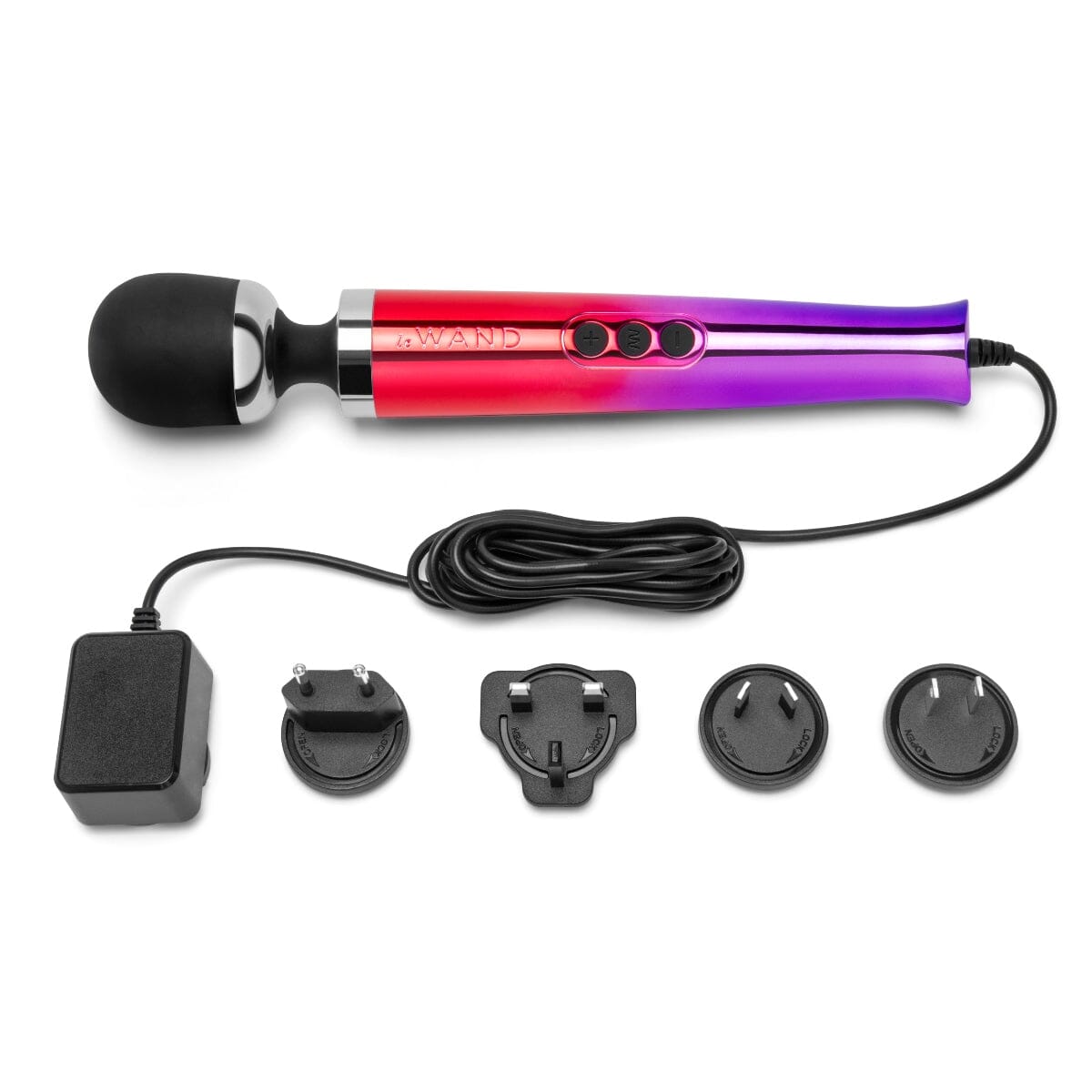 Le Wand Ombre Diecast Plug In Vibrating Wand Massager Wands & Attachments Le Wand (ABS) 