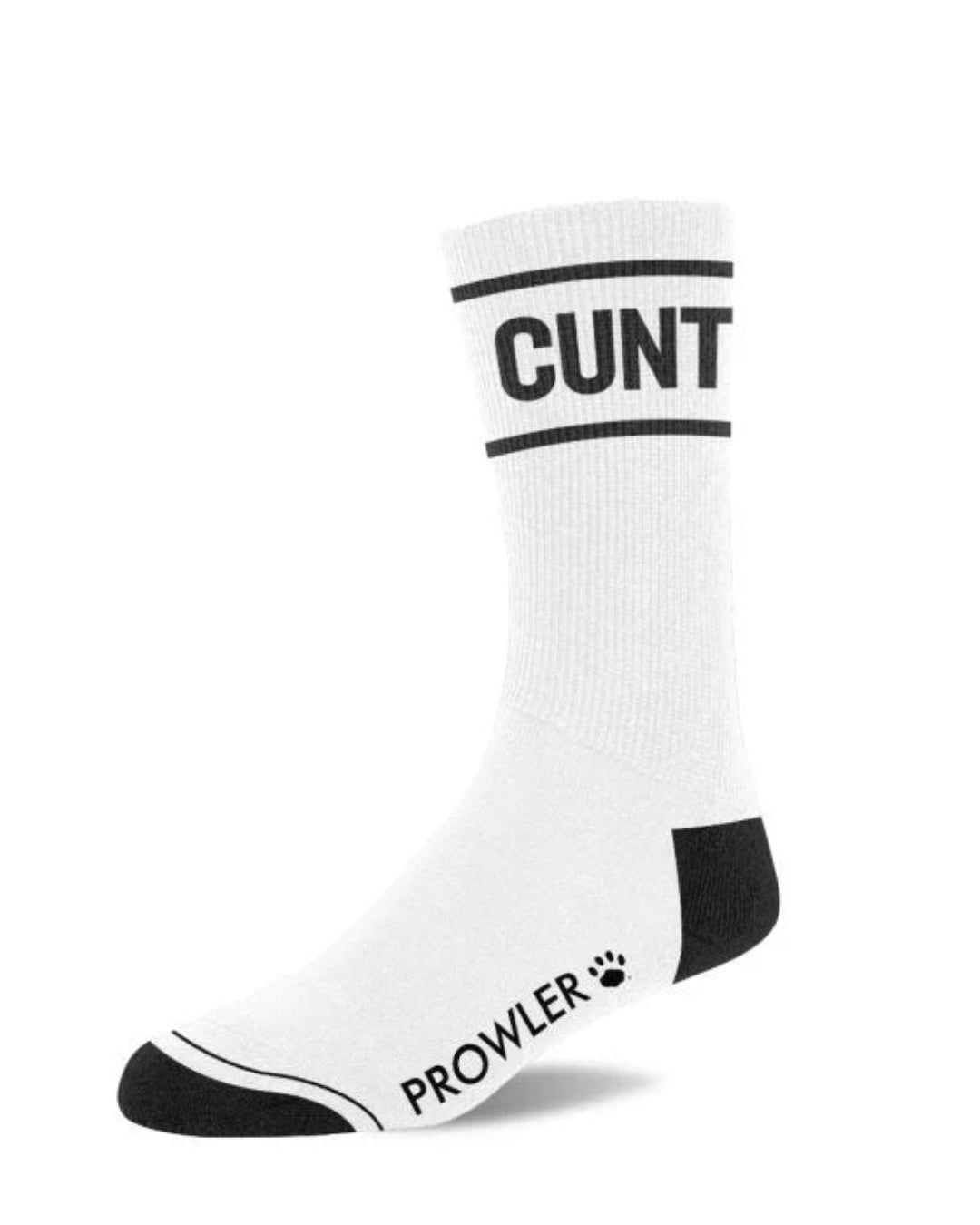 Prowler RED Cunt Statement Slogan Cotton Blend Socks