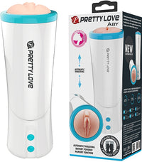 Automatic Thrusting Masturbator - Lifelike Flesh, Ridged Tunnel, Customizable Pleasure