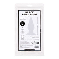 You Us Black Butt Plug displayed in a flattering angle, showcasing its luxurious finish and comfortable shape.