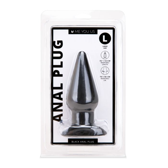 Me You Us Black Butt Plug features a sleek design, perfect for both beginners and experienced users.