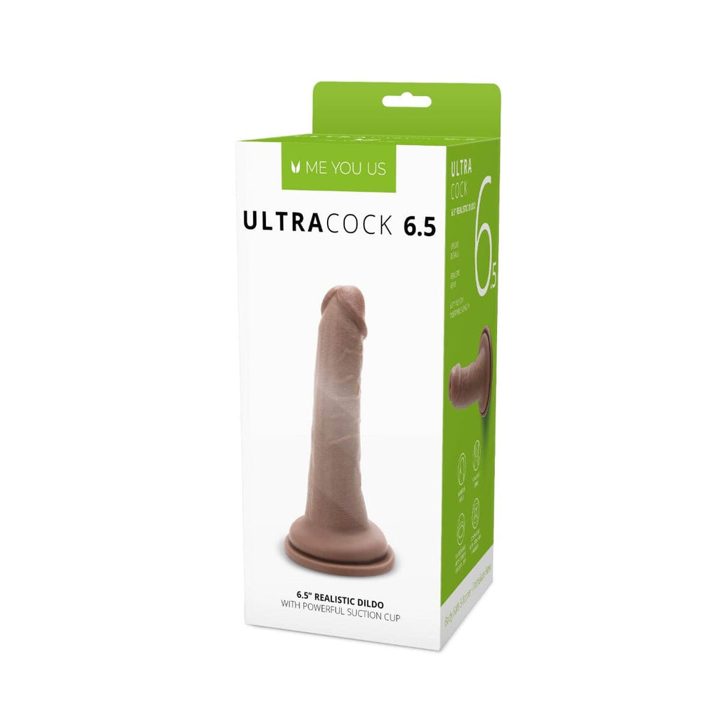 Realistic Me You Us Ultra Cock dildo with detailed texture, designed for adult pleasure, shown in the product image.