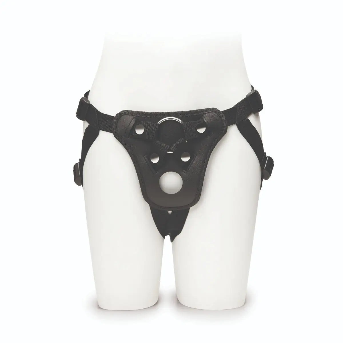 Me You Us Black Adjustable Harness, stylish strap on harness for enhanced pleasure and comfort.