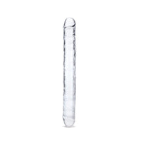 Thumbnail for Me You Us Ultra Cock Clear Jelly Double Ended Dildo (15