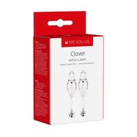 Thumbnail for Me You Us Clover Nipple Clamp - Silver