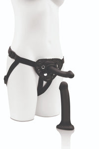 Thumbnail for a white mannequin with a black gag