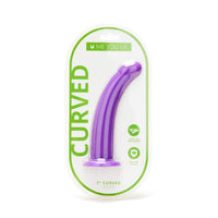Thumbnail for a purple curved object on a white background