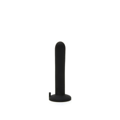 Me You Us 5-inch rechargeable slim vibrating dildo, designed for beginners, suitable for first-time anal play, shown in packaging.