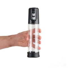 Me You Us Automatic Suction Penis Pump with One-Touch Controls & Measurement Gauge
