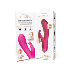 Pink and Purple rabbit vibrator by Me You Us Signature
