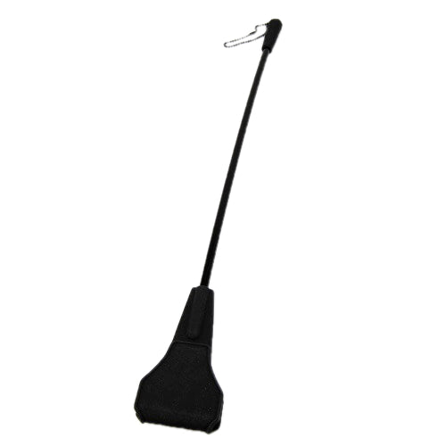 Silicone riding crop from Bound to Please with a sleek handle and flexible tip, designed for precise control and pleasurable sensation.