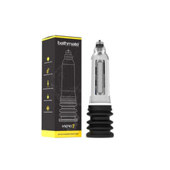 Experience the elegance of the Bathmate Hydro 7 Clear Hydropump Penis Pump, a sophisticated water-powered solution for enlargement.