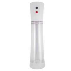 Nass Toys Commander USB rechargeable high vacuum electric penis pump with clear cylinder and control buttons for male enhancement.