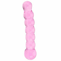 Thumbnail for Spectrum Ribbed Glass Dildo – Hypoallergenic, Hygienic, 17cm Total Length for Anal and Vaginal Use