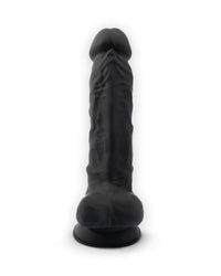 SilexD 7 inch Realistic Silicone Dual Density Dildo with Suction Cup and balls