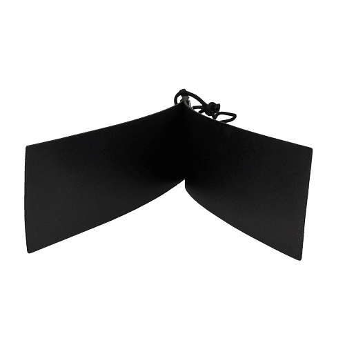 Bound to Please strap spanking paddle with dual-sided design, featuring leather straps for BDSM and impact play.