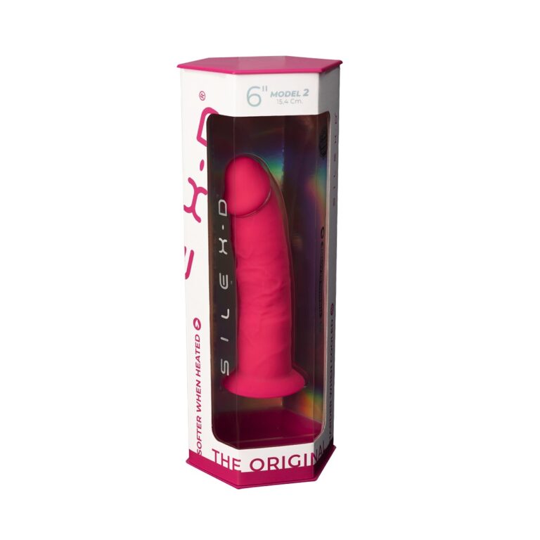 6 inch Realistic Silicone Dual Density Dildo with Suction Cup