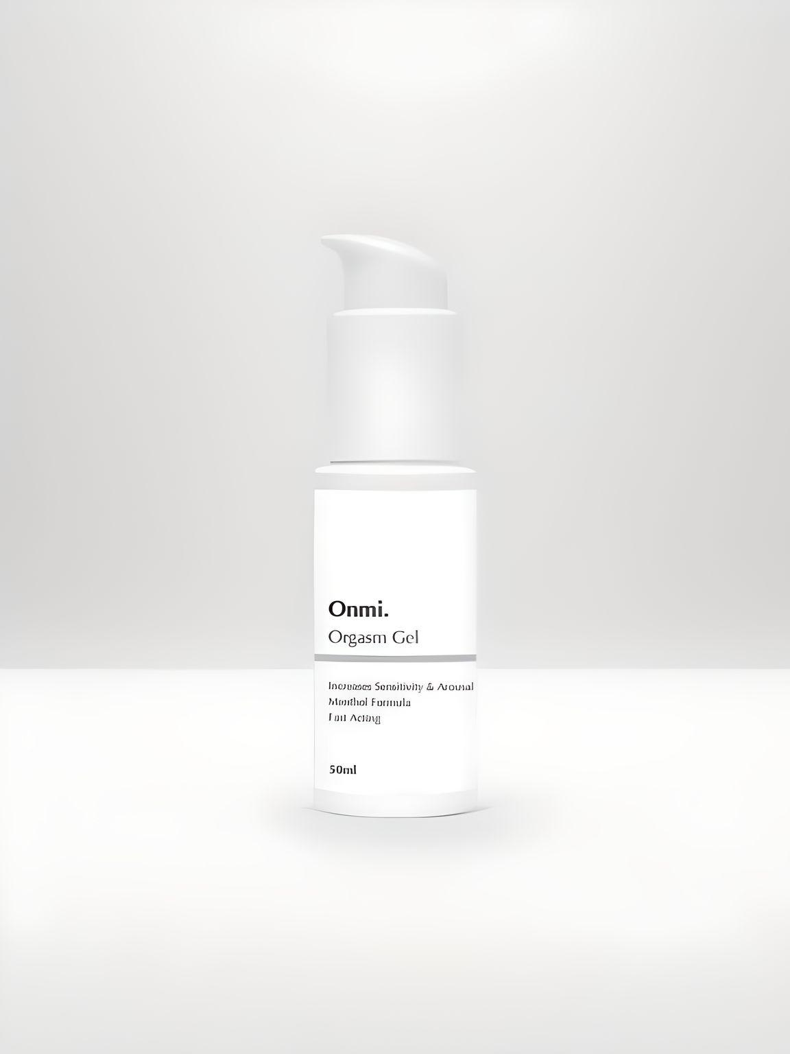 Onmi Orgasm Gel 50ml - Fast-Acting Menthol Formula for Enhanced Sensitivity