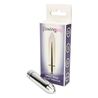 Loving Joy Single Speed Bullet Vibrator - Waterproof Clitoral Stimulation with Strong Vibration