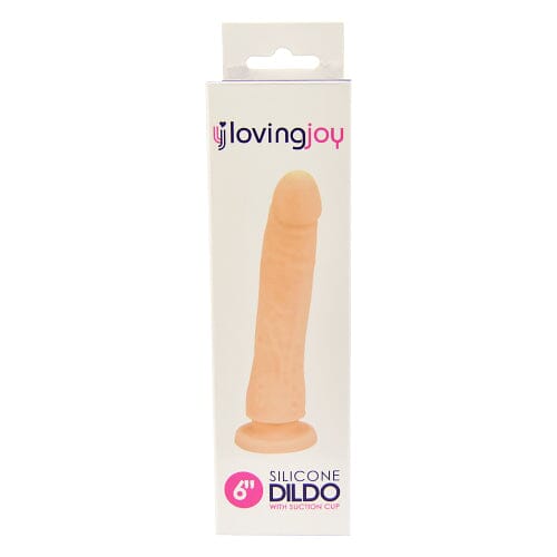 Realistic Silicone 6 Inch Strap-On Dildo Dildos & Dongs Loving Joy 