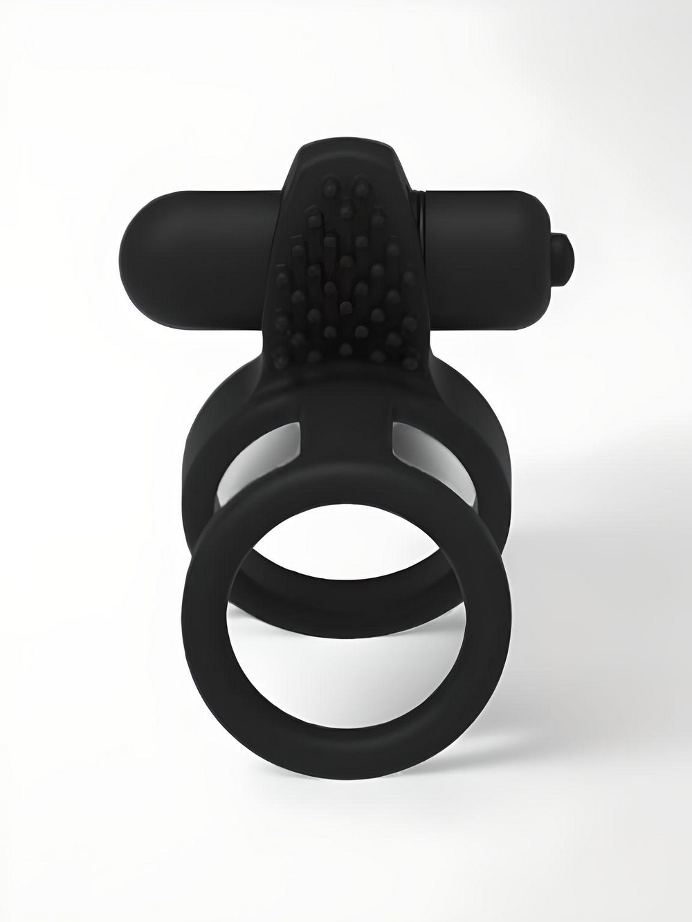 Loving Joy JoyRings vibrating cock ring with dual support and vibrating nodules for enhanced pleasure.