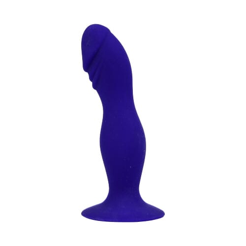 Loving Joy 6 Inch Silicone Dildo with Suction Cup Loving Joy (1on1) Midnight Blue 