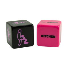 a couple of dices that are next to each other