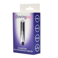 Thumbnail for Loving Joy 10 Function Waterproof Rechargeable Bullet Vibrator – Discreet Pleasure Powerhouse