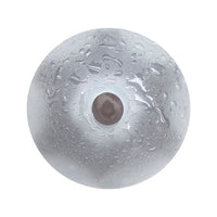 Thumbnail for a white ball with water drops on it